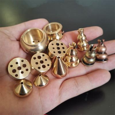 China Modern Mini Incense Chinese American Home Decor Luxury Incense Stick Round Metal Custom Brass Incense Holder/Censer Holder for sale