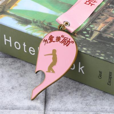 China Wholesale Cheap Zinc Alloy China Sports Medal Glitter Dance Medals Medal Award of Honor Running for sale