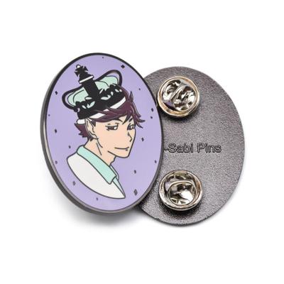 China China Manufacturer Custom Design Logo Hard Enamel Pin Badge Custom Anime Pins Hard Enamel for sale