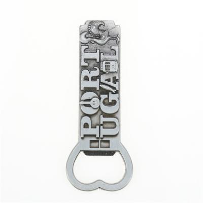 China Custom Viable Metal Zinc Alloy Magnetic Bottle Opener for sale