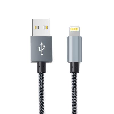 China MP3/MP4 Player 2.4A Fast Charging Net Braided USB To 8 Pin Charger Cable For iPhone Cable for sale