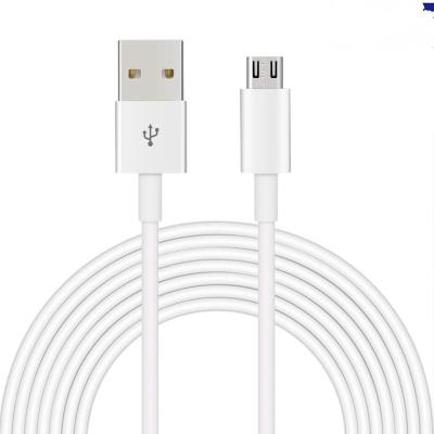 China Custom High Quality Fast Charging Band White Micro Usb A 2.0 To USB B 4 Inch Charging Cable for sale