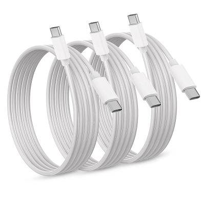 China OEM Logo Packing Strip 1m 2m palladium usb cable usb white black white usb c type mobile phone to type c cable 3a cable 60w fast charging for sale