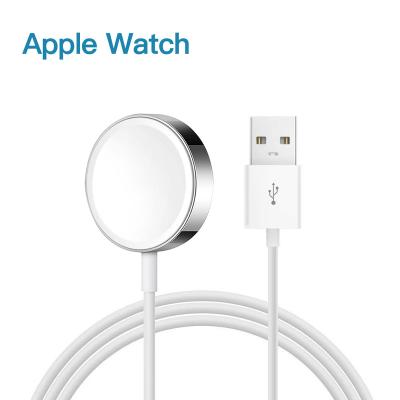 China Fast Charging MFi Certified Magnetic Wireless Fast Charging Pad For iwatch 5w Watch Wireless Charger For Smart Watch for sale