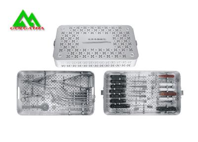 China Equipo estéril del instrumento médico de los primeros auxilios del metal para la cirugía de la rodilla de la osteotomía en venta