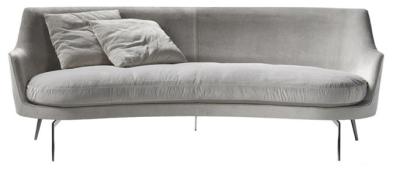 China El arreglo para requisitos particulares 2 Seater acuesta a Sofa Oval Shaped Sectional Sofas ISO 14001 en venta