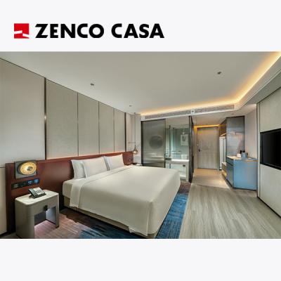 China Conjunto de muebles de dormitorio de hotel OEM ODM Conjunto de muebles de dormitorio King personalizado en venta