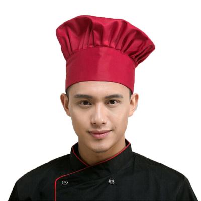 China Factory direct sale high quality eco-friendly custom logo cooking chef hats for hotel for sale