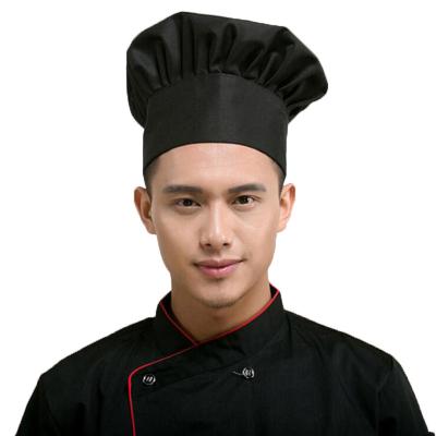 China Eco-friendly Restaurant Cooking Professional Chef Hat Uniform Hat Unisex Custom Logo Accepted for sale