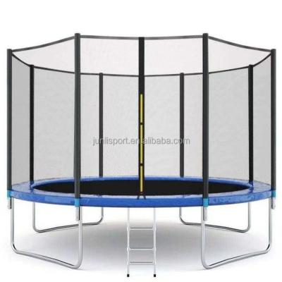 China With trampoline child jumping trampoline manufacturers cheap child outdoor net protector wholesales large with fences 6ft 7ft 10ft 12ft for sale