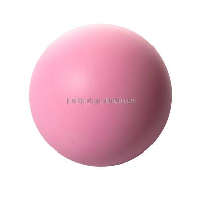 China Food Grade Custom Screen Print Engraved Logo Fitness Silicone Massage Ball Food Grade Lacrosse Massage Ball Eco Friendly for sale