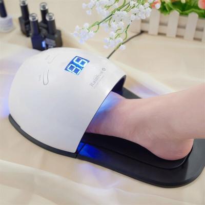 China Nail Accessories 2020 New Design Colorful Foot UV Led Nail Lamp for sale