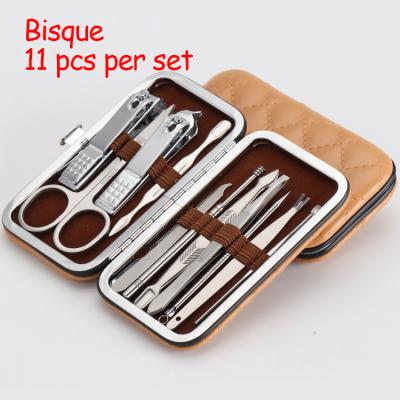 China Factory Direct Nail Accessories 11pcs Manicure Pedicure Set for sale