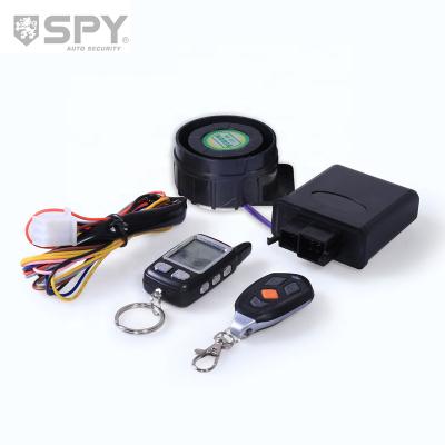 China Easy Install SPY 2 Way Alarm For Remote Engine Starter Motorbike Motorbike Alarm Motorcycle Anti-theft System for sale