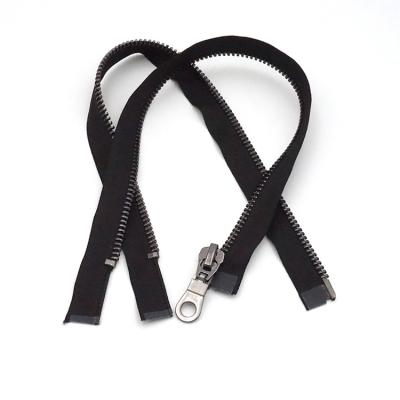 China Custom Metal Zipper Gunmetal Zipper Puller Large Metal Zipper Puller For Garment for sale