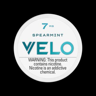 China Velo Spearmint 7MG Nic Pouches for sale