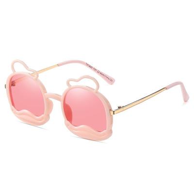 China 2022 Children's Sunglasses Metal Frame OEM Quality Kids Casual Funny Sunglasses for sale