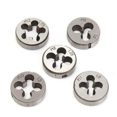 China M3-M16 Alloy Steel Metric Die Set Thread Die Alloy Steel Threading Tools Turn Machine Make Thread Maker for sale