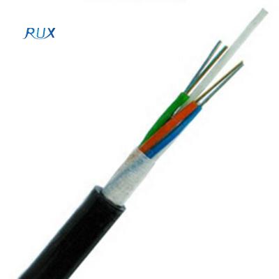 China Pipes All Single Mode 6 Core Dielectric Non-shielded Fiber Optic Cable GYFTY for sale