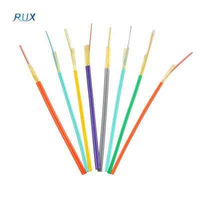 China FTTH FTTB FTTX Network Distribution Indoor Outdoor Duplex Multi Mode 3.0mm Fiber Optic Cable for sale