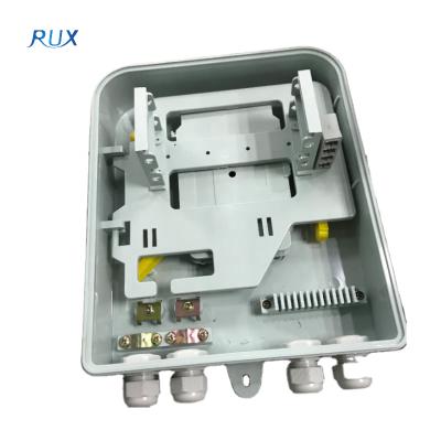 China FTTH 16 Core FTTH Fiber Optic Distribution Box Terminal With 1*16 PLC Splitter Box For Telecommunication for sale