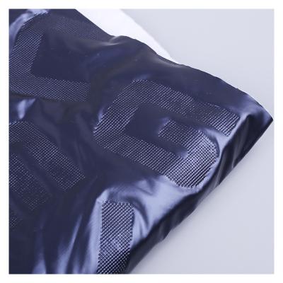 China Wholesale 190T Memory Cotton Waterproof Coated Paper Jelly Roll 100% Pre-Cut 100% Release Jacket Coat Taffeta Quilt Fabric for sale