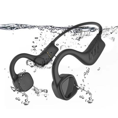 China 10m IPX8 B21 BT Headphone Bone Conduction Wireless Headband Sports Swimming Stereo Head Phone Earphones Earphone for sale