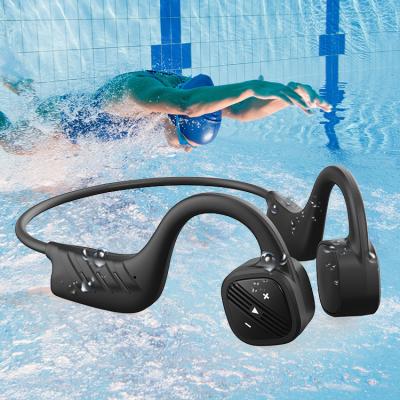 China 10m Sainyer B21 Headset Bone Conduction Earphone OEM Outdoor Sports Mobile Phone Earphone Stereo Wireless Earphone for sale