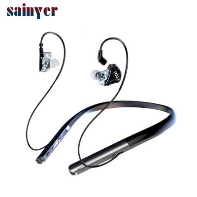 China Perfect Cheap Earphone S6+ Neck Strap Sports Noise Sound Earphones 6D Stereo Neck Strap Working Surround Music for sale