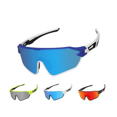 China Autopilot exclusively designed interchangeable UV400 lens cycling sunglasses suitable for cycling and training for sale