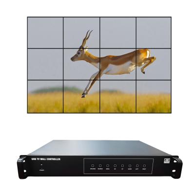 China PIP, 2PTR, 2PLR ​​etc mode education support, support 90/180/270 rotation hdmi video wall controller 3x4 for sale