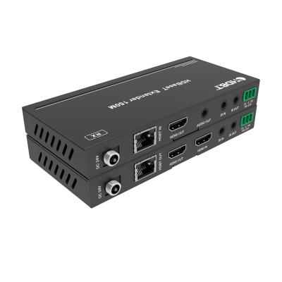 China 18G HDBaseT Extra 150m with 1xloop HDMI support RS232/POC/CEC, HDR 1080P@60Hz HE150S for sale