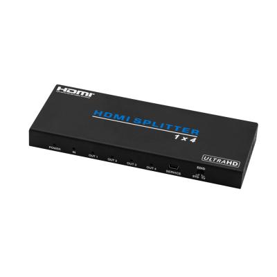 China High Quality Hdmi 1x4 Splitter 1 Into 4 HDMI Splitter 4K@60hz CA104S for sale