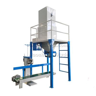 China Coffee Bean Cleaning Plant Food Packing Machine with Seam Wire Beans Cleaning Machine Packing Scale for sale