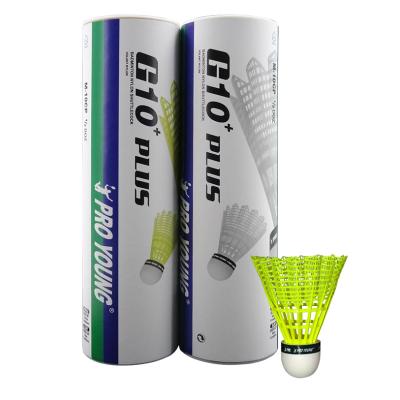 China Wholesale hot sale hard plastic badminton cheap nylon shuttlecock for sale