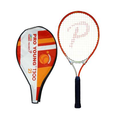 China Outdoor Play High Quality Design Your Own 23 Inch Aluminum Alloy Tennis Racket Tennis Racquets for sale