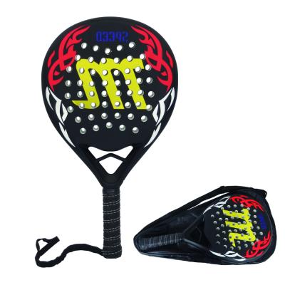 China Sport Game Padel Rackets 38mm EVA Hypersoft Custom Carbon Padel Rackets for sale