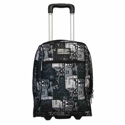 China Cute shinning quality top sale guaranteed kids school bags with trolley for sale