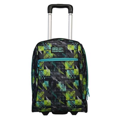 China Stylish Rolling Trolley Backpack Wheel School Backpack Printing New Pattern School Trolley Bag for sale