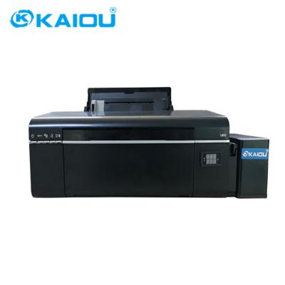 China Garment shops KAIOU a4 dtf printer straight to film with l805 print head and high quality for T-shirt printing for sale