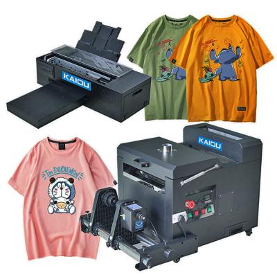 China Dtf printer a3 printing inject printer 30cm dtf a3 printer and powder shaker for A3 L1800 PET film printer à venda