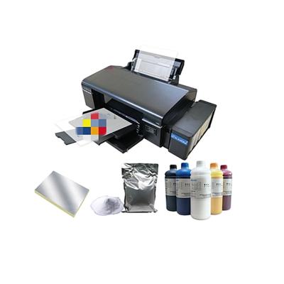 Chine Garment shops OEM high speed desktop textile garment p600 inkjet a4 dtf film printer with l805 printhead à vendre