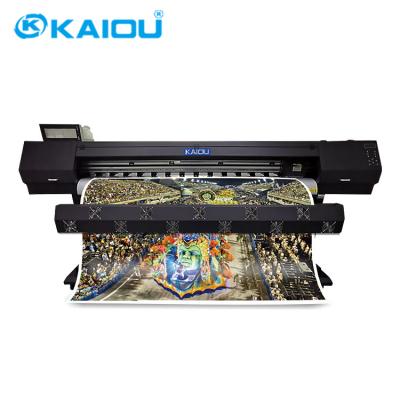 China Indoor outdoor advertising; s:Building Material Shops Large Format 1.8m Eco Solvent Printer With XP600print Head For Banner T-shirt Printing for sale