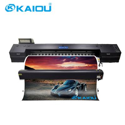 China Indoor Outdoor Advertising Flex Printing Machine Used Eco Solvent Printers Digital Textile Printer 1.7m Hot Sale for sale