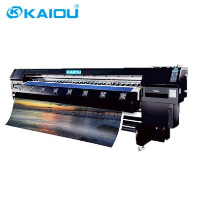 China Hotels 3.2m eco DX7 solvent printer with good quality china manufacturer wide format dx5 eco solvent printer for printing nylon banner for sale