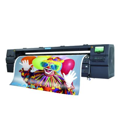 China Flex Banner Large Format 5m Solvent Printer With 4/8 512i Print Heads For Billboard Printing for sale