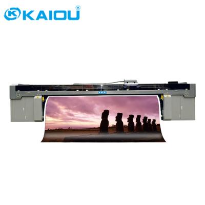 Chine printing shops competitive price digital printing machine 5m industrial uv printer roll to roll uv printer machine à vendre