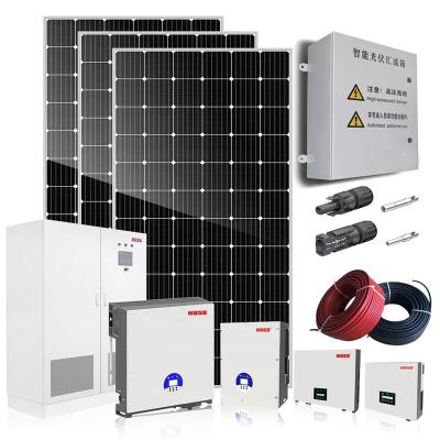 China Factory wholesale price 30kw solar panel household solar system 10kw solar power grid connected solar system home grid connected system because for sale