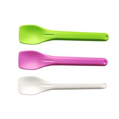 China Hot Sale 100% Eco Friendly Biodegradable Disposable Ice Cream Disposable Spoon for sale