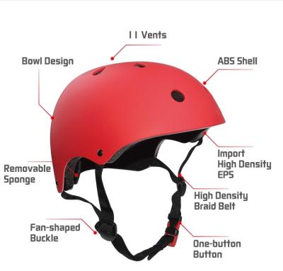 China Breathable Custom Design Skates Electric Helmet Roller Skateboard Bike Safety Sport Scooter Protective Gear For Kids for sale